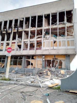 Будівля бібліотеки сьогодні