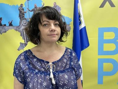 Директорка Департаменту реалізації Гуманітарної політики ХОВА Віолетта Царькова