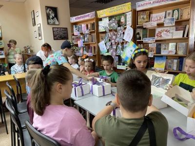 Творчий захід в одній з бібліотек Херсонського району